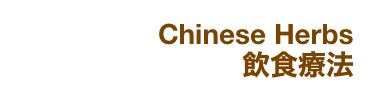 Chinese Herbs 
飲食療法
